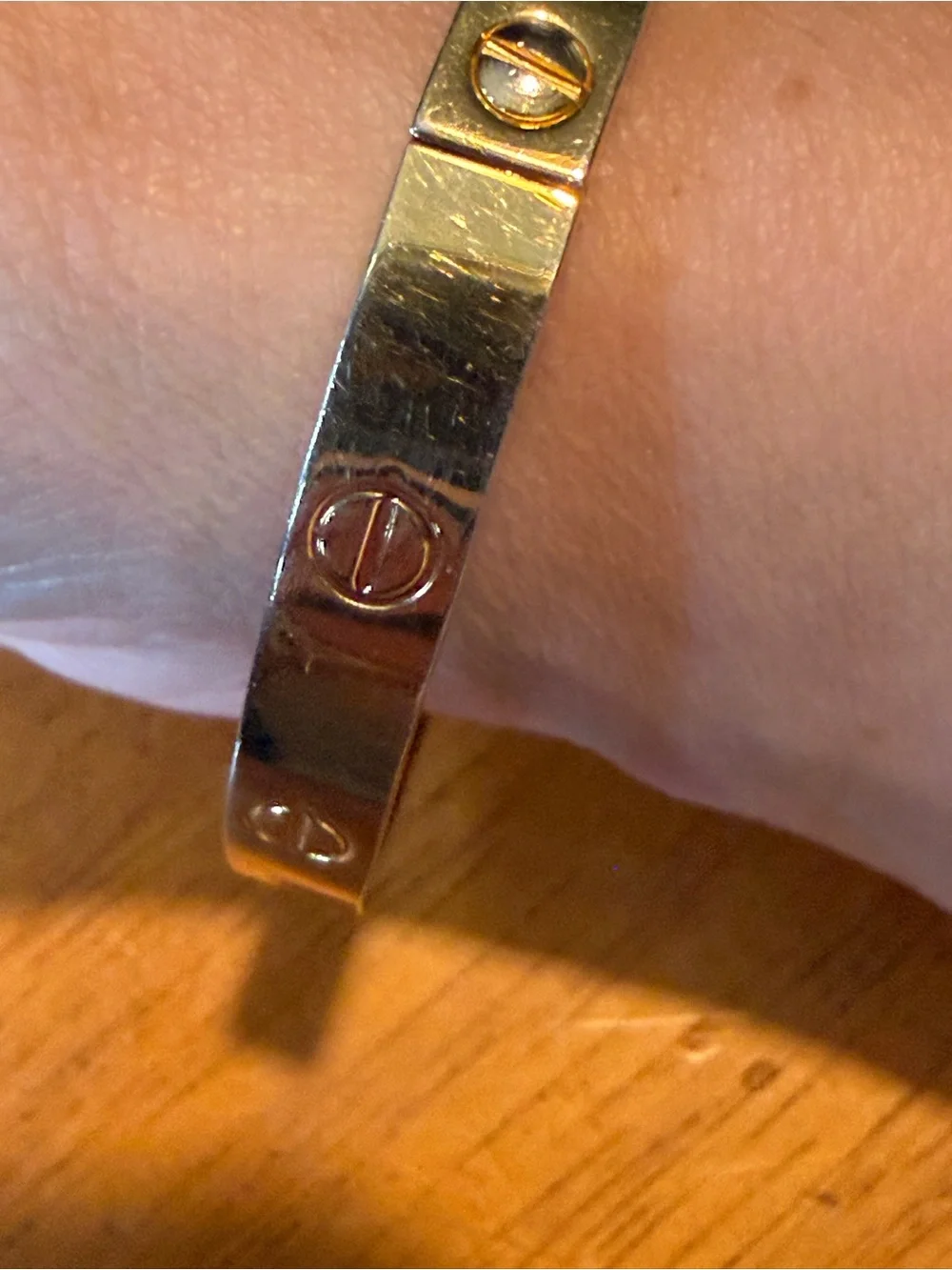 24HRS‼️Vintage 1970 Cartier x Charles Revson / Aldo Cipullo LOVE Bracelet. - Picture 5 of 9